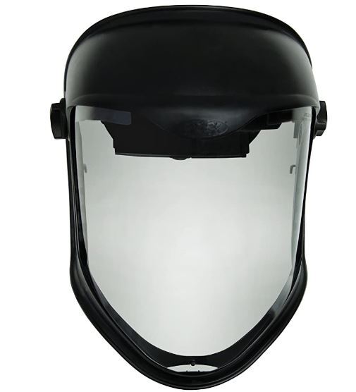HNTWL.S8500 HONEYWELL UVEX BIONIC FACE SHIELD WITH CLEAR POLYCARBONATE VISOR (S8500)